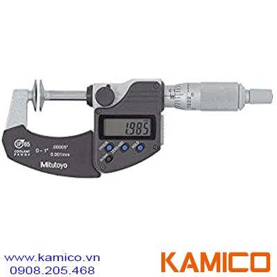 323-350-30 Panme điện tử đo bước bánh răng 0-25mm (0-1”)