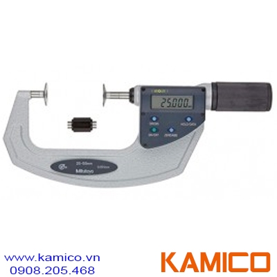 369-412-20 Panme điện tử đo bánh răng 25-55mm x0.001mm 