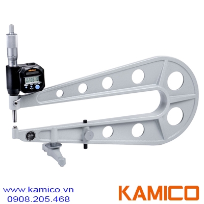 389-714 Panme điện tử đo tấm 0-25mm(0-1”) x0.001mm