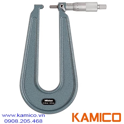 118-118 Panme cơ khí đo tấm 0-25mm x0.01mm Mitutoyo