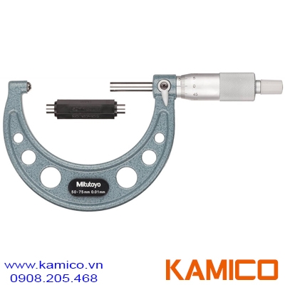 115-118 Panme cơ khí đo thành ống 75-100mm x0.01mm