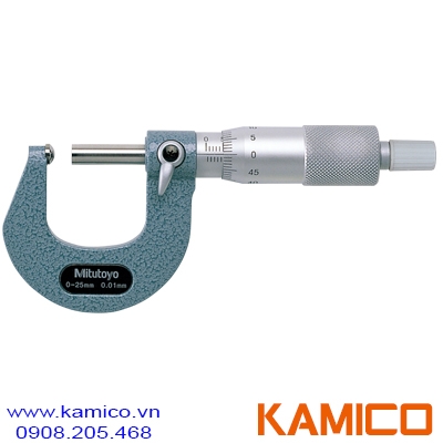115-115 Panme cơ khí đo thành ống 0-25mm x0.01mm