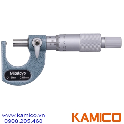 115-101 Panme cơ khí đo thành ống 0-25mm x0.01mm
