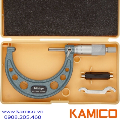 115-217 Panme cơ khí đo ống 50-75mm, đầu đo hình cầu