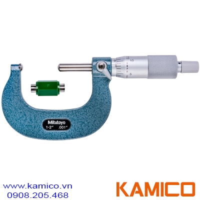 115-242 Panme cơ khí đo ống 1-2”, đầu đo hình cầu