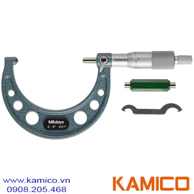 115-243 Panme cơ khí đo ống 2-3”, đầu đo hình cầu