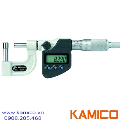 395-264-30 Panme điện tử đo thành ống 0-25mm x0.001mm