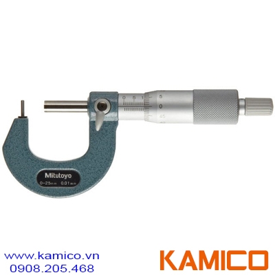 115-302 Panme cơ khí đo thành ống 0-25mm x0.01mm