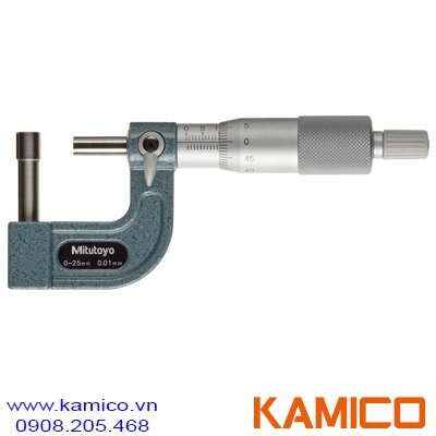 115-316 Panme cơ khí đo thành ống 0-25mm x0.01mm