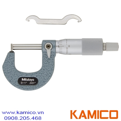 115-305 Panme cơ khí đo thành ống 0-1” x0.001”