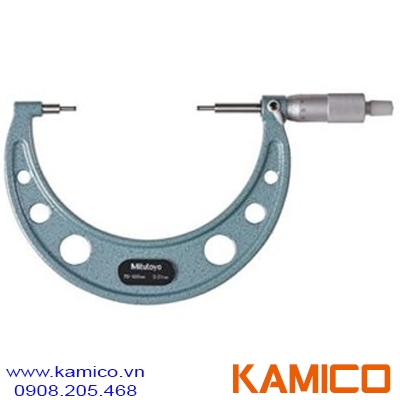 111-118 Panme cơ khí đầu nhỏ 75-100mm x0.01mm Mitutoyo