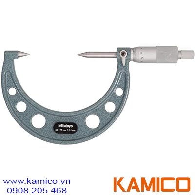 112-215 Panme cơ khí đầu nhọn 50-75mm x0.01mm Mitutoyo