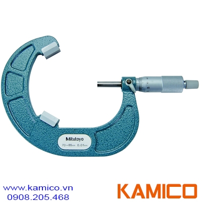 114-106 Panme cơ khí 70-85mm x0.01mm , Anvil dạng V