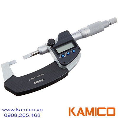 422-260-30 Panme điện tử mỏ dẹt 0-25mm x0.001mm