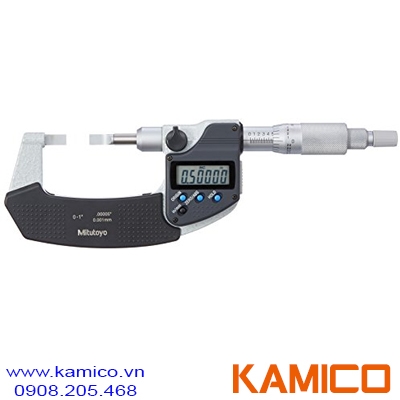 422-330-30 Panme điện tử mỏ dẹt 0-25mm (0-1”) x0.001mm