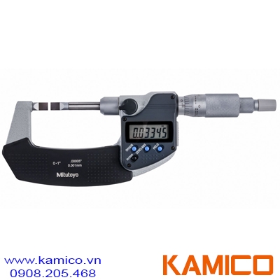 422-370-30 Panme điện tử mỏ dẹt 0-25mm (0-1”) x0.001
