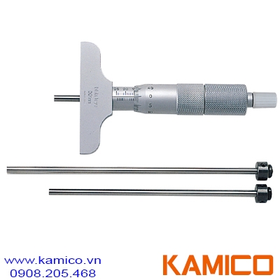 129-110 Thước đo sâu cơ khí 0-75mm x0.01mm Mitutoyo