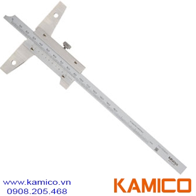 527-203 Thước đo sâu cơ khí 0-300mm x0.05mm Mitutoyo
