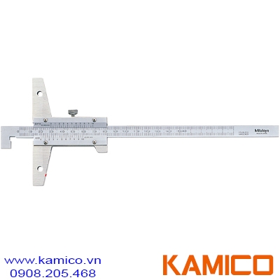 527-411 Thước đo sâu cơ khí 10-150mm (0-150mm) x0.02mm