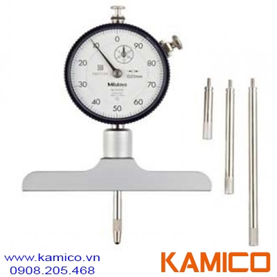 7214A Đồng hồ đo sâu 0-210mm x0.01mm Mitutoyo