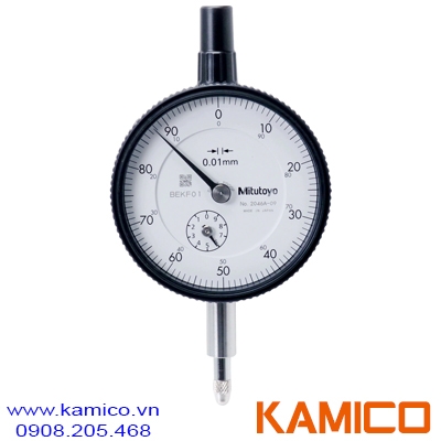 2046AB-09 Đồng hồ so cơ khí 10mm x0.01mm Mitutoyo