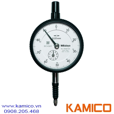 2046AB-60 Đồng hồ so cơ khí 10mm x0.01mm, IP64