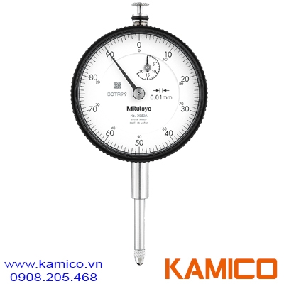 2050AB Đồng hồ so cơ khí loại dài 20mm x 0.01mm Mitutoyo