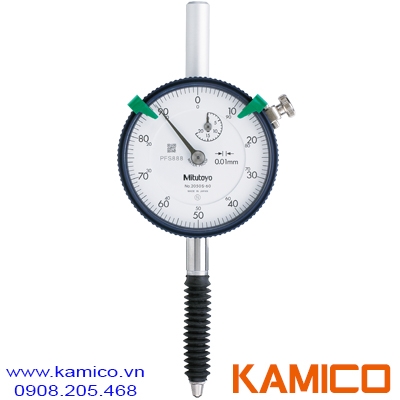 2050A-60 Đồng hồ so cơ khí loại dài 20mm x 0.01mm Mitutoyo
