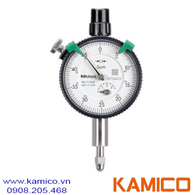 1124A Đồng hồ so cơ khí 3.5mm x0.01mm, loại nhỏ Mitutoyo