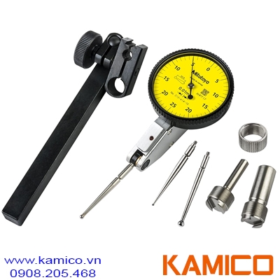 513-414-10T Đồng hồ so chân gập 0.5mm x0.01mm, đầu đo dài