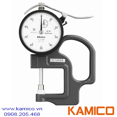 7305A Đồng hồ so cơ khí đo độ dày 0-20mm x0.01mm
