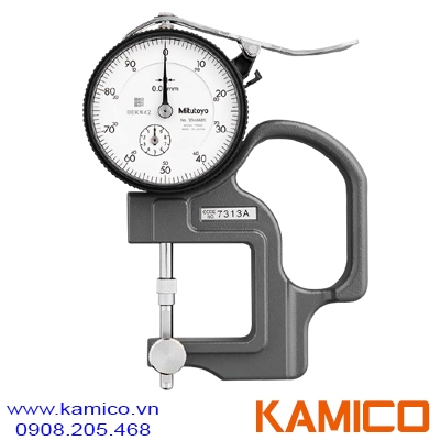 7313A Đồng hồ so cơ khí đo độ dày 0-10mm x0.01mm