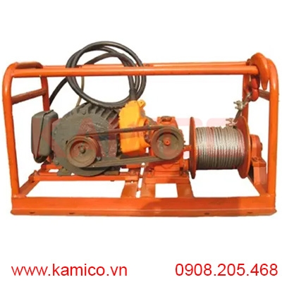 Máy tời điện hộp số TCVN-EW300