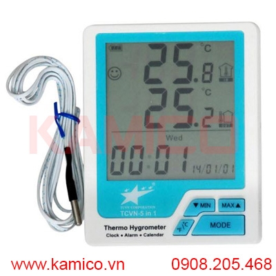 Máy đo nhiệt ẩm kế TCVN-5in1