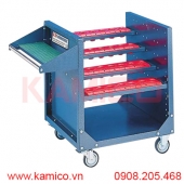 Xe đẩy đựng bầu kẹp dao phay BT, HSK VTT-2 Vertex