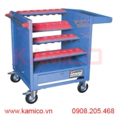 Xe đẩy đựng bầu kẹp dao phay BT, HSK VTT-6 Vertex