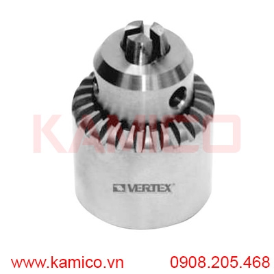 Đầu kẹp mũi khoan bằng Inox Vertex – loại có Chìa vặn
