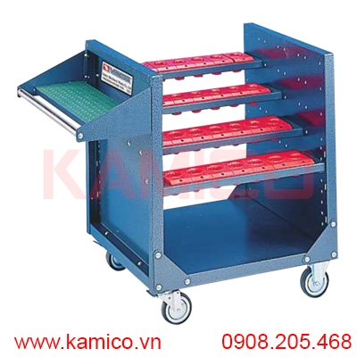 Xe đẩy đựng bầu kẹp dao phay BT, HSK VTT-2 Vertex