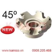 Đài dao phay khỏa mặt tốc độ cao 45° Vertex-HCN Series