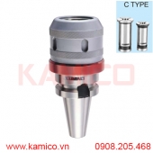 Bầu kẹp dao phay collet trụ c chuôi SK40, SK50 Vertex