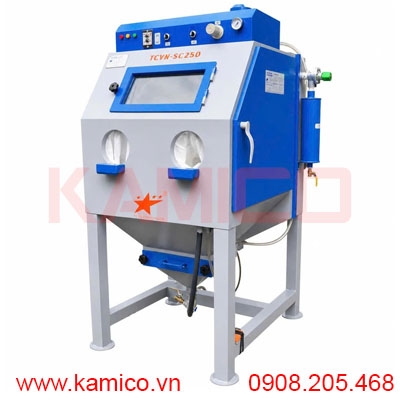 Tủ phun cát làm sạch công nghiệp 250 lít TCVN-SC250