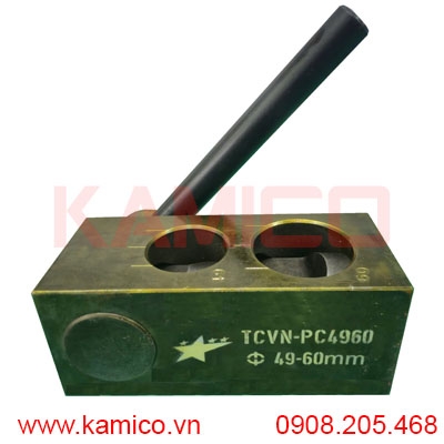 Dụng cụ cắt ngàm ống Ø49, 60mm TCVN-PC4960